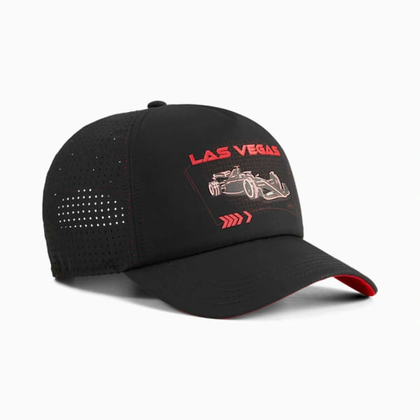 F1® Las Vegas Trucker-caps: Et adrenalinfylt løp på hodet ditt! PUMA-stil i ørkenen.