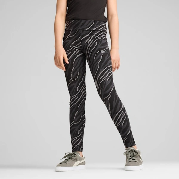 PUMA ESS+ ANIMAL: Villdyr-leggings for store barn! Komfort og stil i ett. Perfekt for lek og moro!
