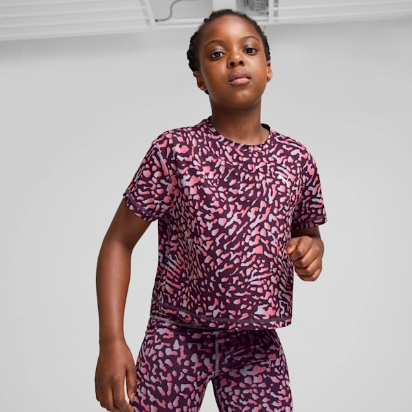 PUMA Favoritt Tog-T-skjorte for Store Barn: Kort og Kul!